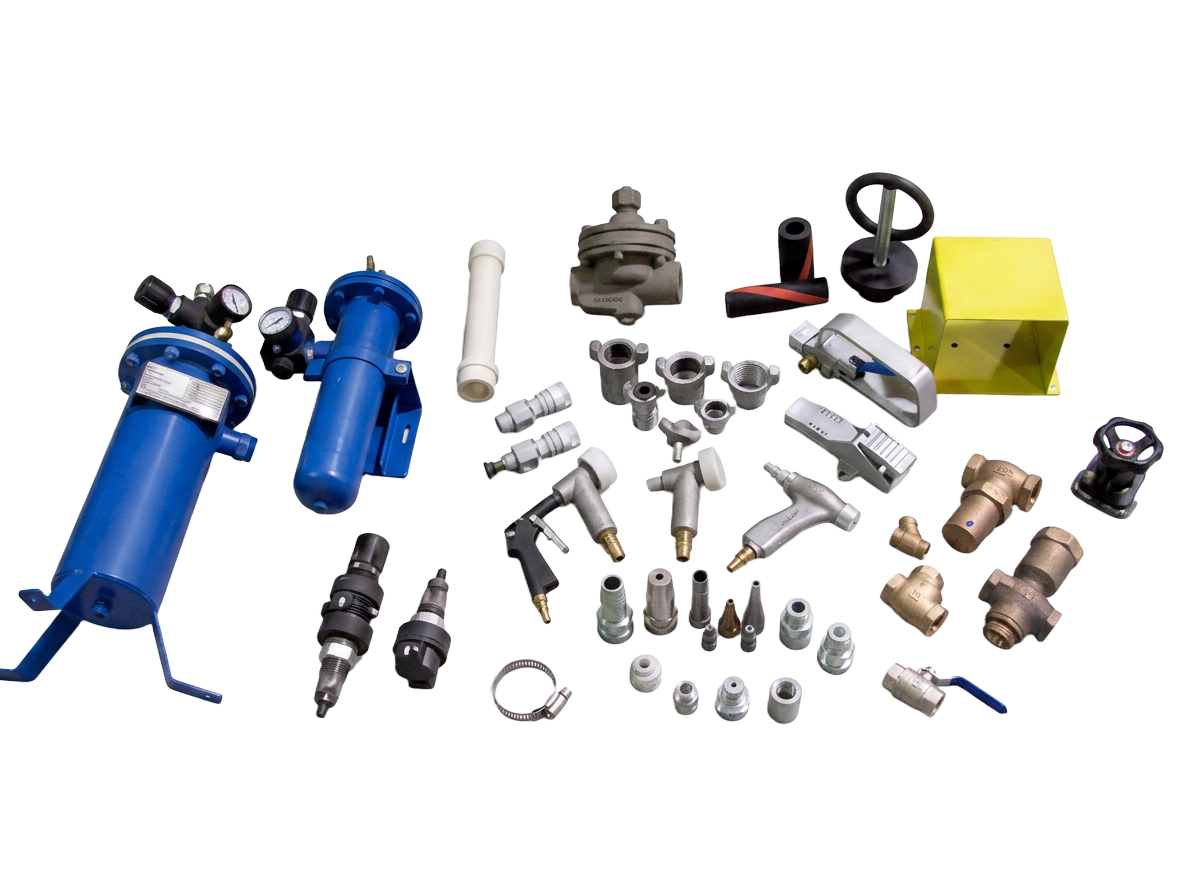 Peças de reposição para equipamentos de jateamento PMK